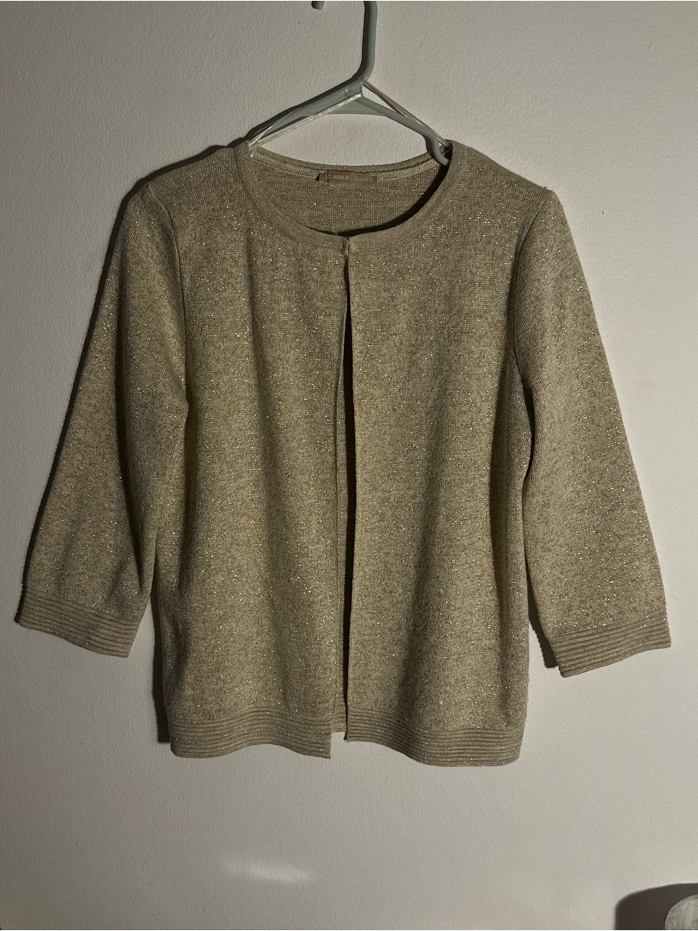 LC Waikiki gold sparkly jacket Size M